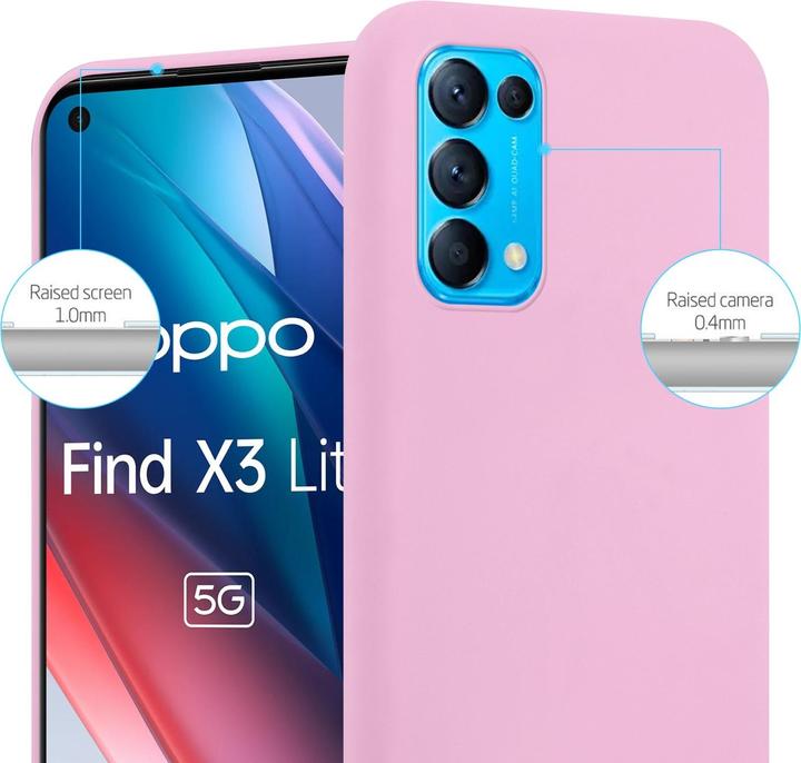 Actual product image Cadorabo TPU Candy shell (Oppo Find X3 Lite)