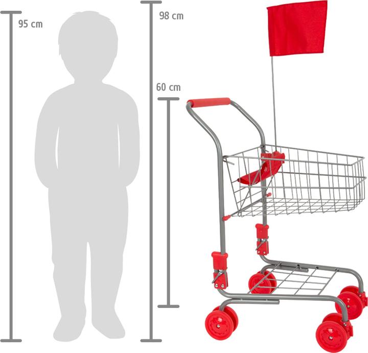 Actual product image small foot Shopping Cart