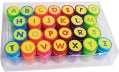 Image du produit Joustra Set de tampons à motif "BUCHSTABENSTEMPEL", en coffret