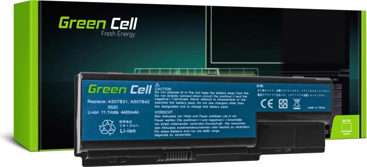 Produktbild GreenCell AC03 - Akku - Acer - Aspire 7720 7535 6930 5920 5739 5720 5520 5315 5220 (6 Zellen, 4400 mAh)