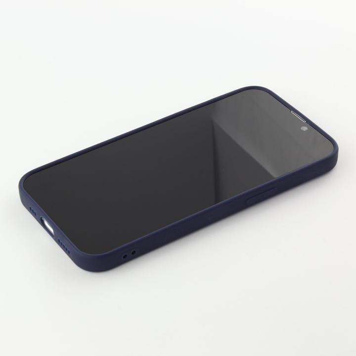 Produktbild PhoneLook Hülle Silikon Mat dunkelblau (Apple iPhone 13)