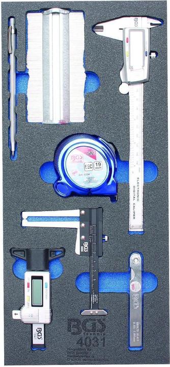 Actual product image BGS Tool Tray 1/3: Measuring Tool Set 7 pcs.