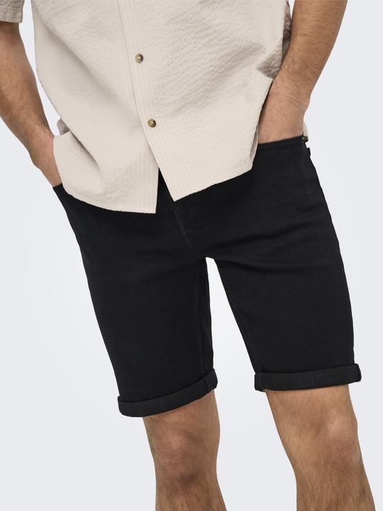 Actual product image Only & Sons ONSPLY Mid Rise Normal geschnitten Shorts Jeans-Shorts (L)