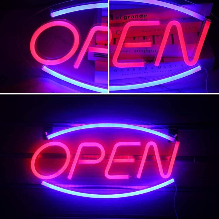 Actual product image Wanxing Open neon signs