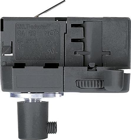 Actual product image Global Trac Euro adapter for GA 69-2 3-phase track, black