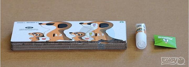 Produktbild Eugy Erdmännchen - 3D Karton Figuren Modellbausatz