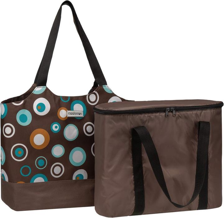 Immagine prodotto Anndora 2-in-1 Einkaufstasche mit Isoliertasche