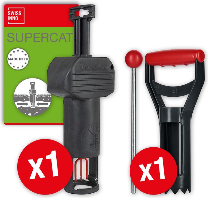 Actual product image Super Cat Wühlmausfalle SuperCat Set (1x Wühlmausfalle, 1x Zubehörset)