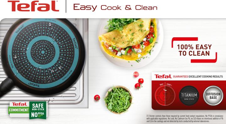 Produktbild Tefal Easy Cook & Clean Crêpepfanne 25 cm (25 cm, Bratpfanne, Aluminium)