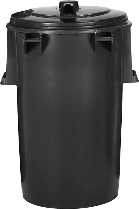 Actual product image Schäfer Shop System waste garbage can SME, volume 35 or 50 l, with or without handle, anthracite (50 l)