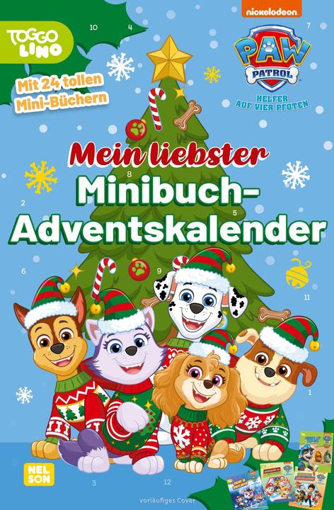 PAW Patrol Mitmachbuch: Mein liebster Minibuch-Adventskalen