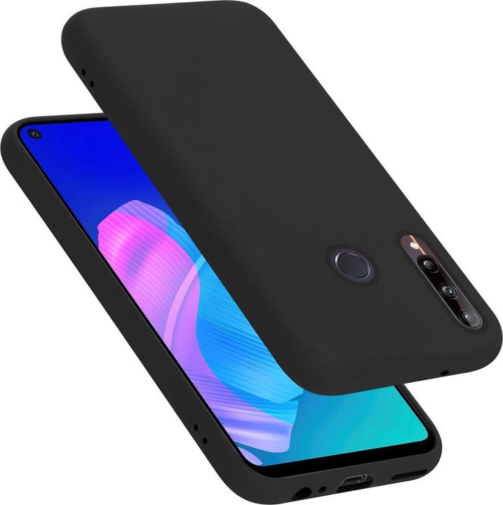Actual product image Cadorabo TPU Liquid Silicone Case Cover (Huawei P40 Lite E)