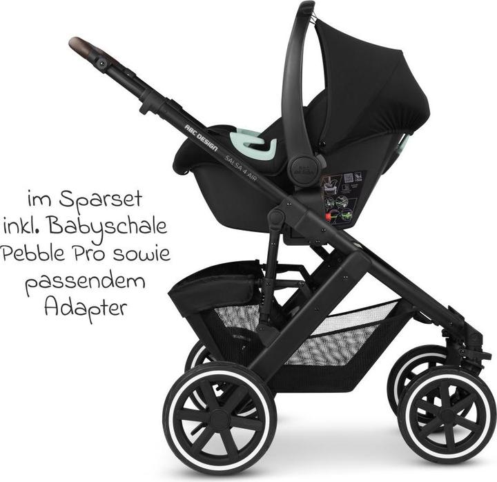 Produktbild ABC Design 3in1 Kinderwagen-Set Salsa 4 Air - inkl.