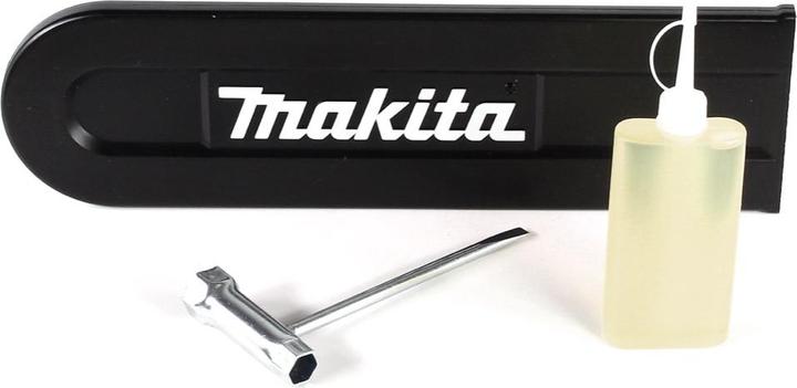 Actual product image Makita DUC 355 RT2 Motosega a batteria 36V (2x18V) Brushless 35 cm + 2x battery 5,0 Ah + (Battery chain saw)