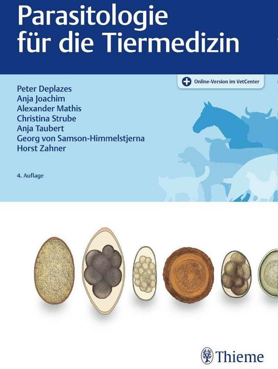 Produktbild Parasitologie für die Tiermedizin (Deutsch, Peter Deplazes, Georg von Samson-Himmelstjerna, Alexander Mathis, Horst Zahner, Anja Joachim, Christina Strube, Anja Taubert, 2020)