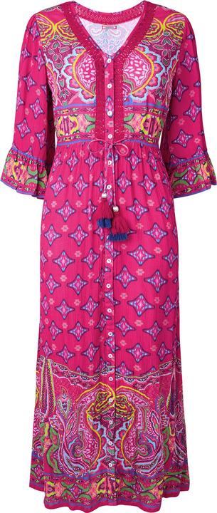 Actual product image Joe Browns PETITE Border Print Button Maxi (38)
