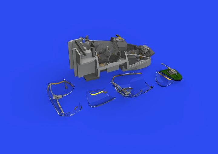 Produktbild Eduard Mi-24V cockpit for ZVEZDA