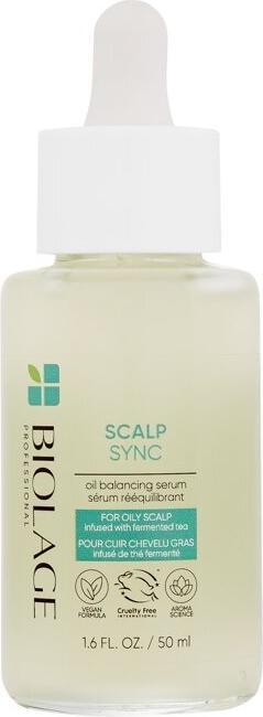 Biolage Leave-in Serum für alle Haartypen - Absorbiert überschüssiges Öl mit fermentiertem Tee 200ml (Körperöl, 50 ml)