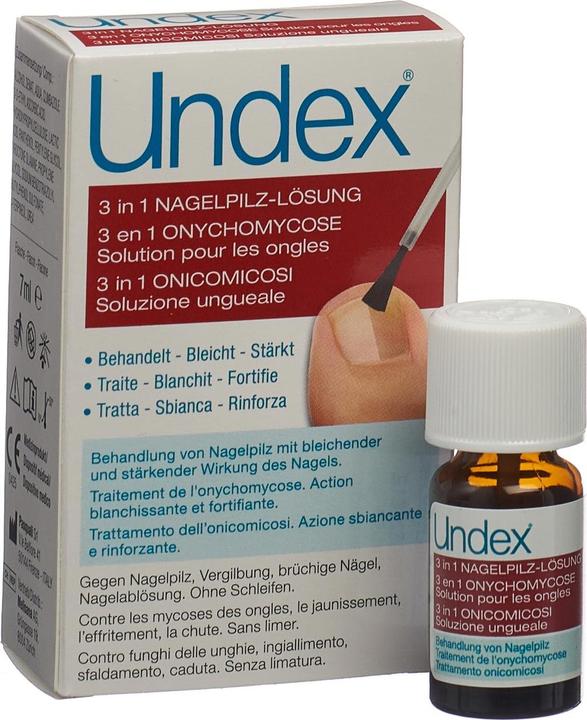 Undex 3 in 1 Nagelpilz-Lösung (7 ml)