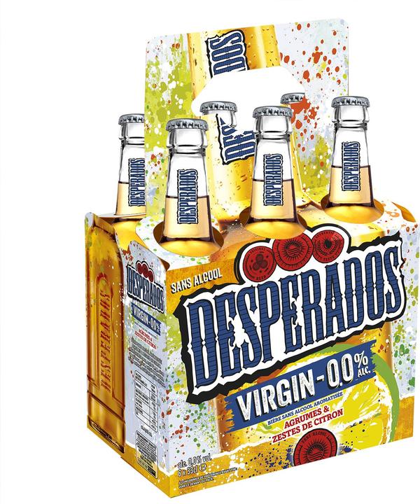 Image du produit Desperados 33 cl de Virgin 0.0% 6P EW (6 x 33 cl)