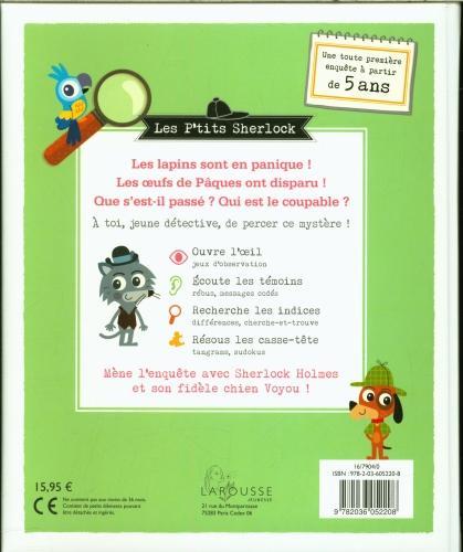Immagine prodotto Larousse jeunesse Panique chez les lapins! (Francese, Lebrun Sandra, 2024)