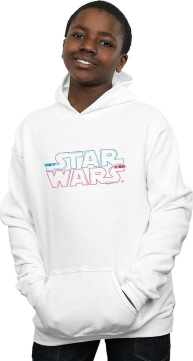 Image du produit Star Wars - Sweat à capuche LIGHTSABER LOGO - Garçon (128)