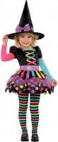 Immagine prodotto Amscan Costume da strega colorato 94-110cm (3, 4)