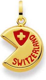 Image du produit Natsumi Schmuck Pendentif Fromage Suisse or jaune 18K/750 (750/18 K Or jaune)