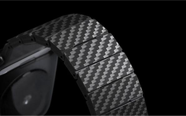 Produktbild Pitaka Carbon Fiber Link Bracelet Modern Band 38-40mm (38 mm, 40 mm, Kohlefaser)