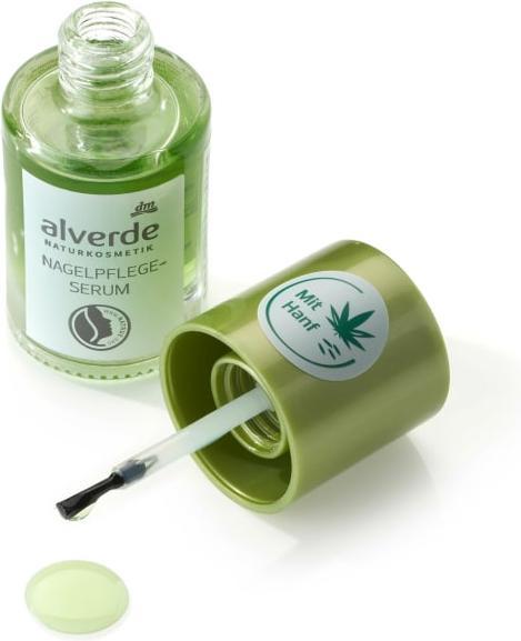 Produktbild dm alverde Nagelpflegeserum mit Hanf