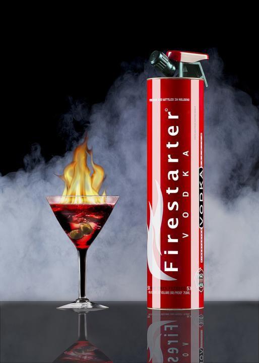 Actual product image IM Colusvin SRL Firestarter Premium Vodka (1 x 70 cl)