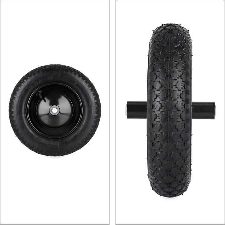 Image du produit Relaxdays Roue-de-brouette