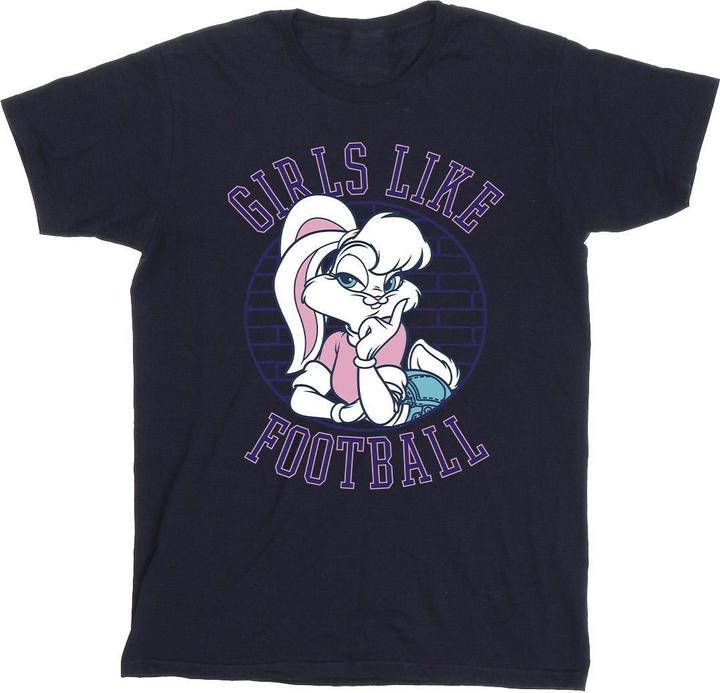 Actual product image Looney Tunes Mens Lola Bunny Girls Like Football T-Shirt (3XL)