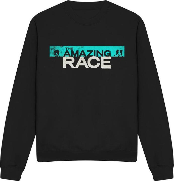 Actual product image The Amazing Race Unisex Adult Bar Logo Sweatshirt (XL)