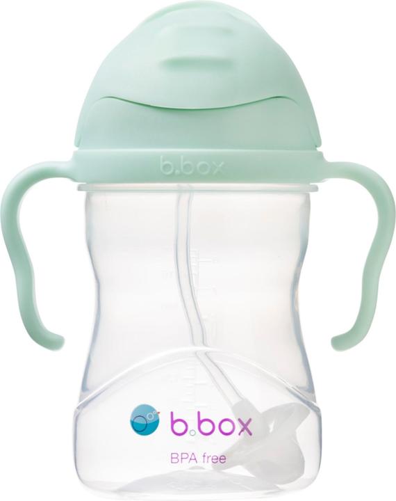 Productafbeelding B.Box Innovatieve fles met het pistache rietje 6m +