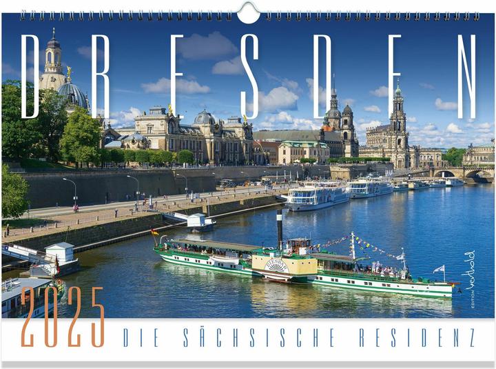 Calendar Dresden 2022 - The Saxon Residence (42 x 30 cm, German, English)