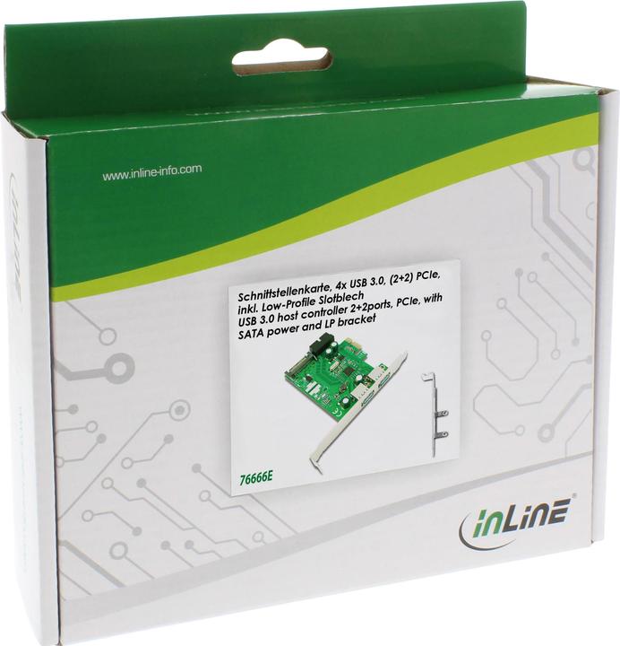 Actual product image InLine Interface card