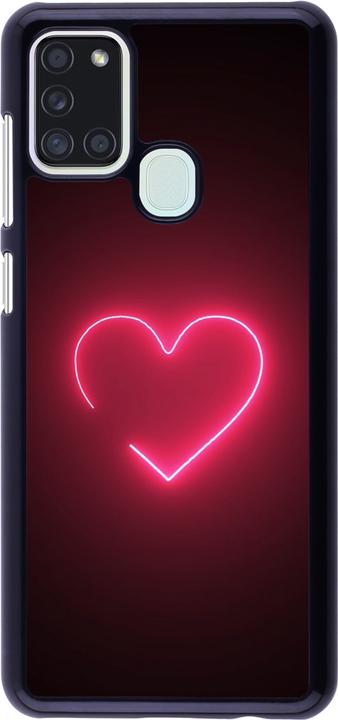 Produktbild PhoneLook Hülle Valentine 2023 single neon heart (Samsung Galaxy A21s)