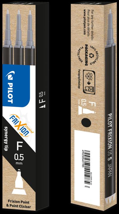Image du produit Pilot FriXion Point de recharge (Recharger, Noir, 0.50 mm)