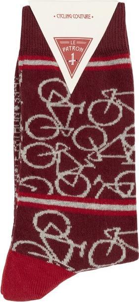 Produktbild Patrón Spirits Company Le Patron Bicycle Socks bordeaux (43 - 46)