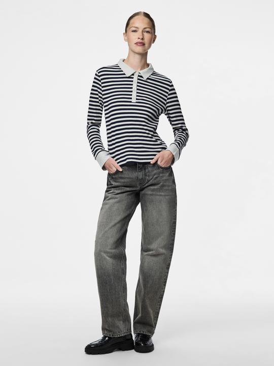 Actual product image Pieces PCDONNA Langarm-Poloshirt (M)