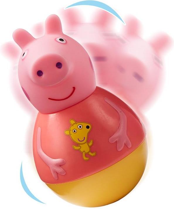 Actual product image Magni Peppa Pig Weebles Figures, Chunky Moulded Figures, First Toy, Preschool Imaginative Play