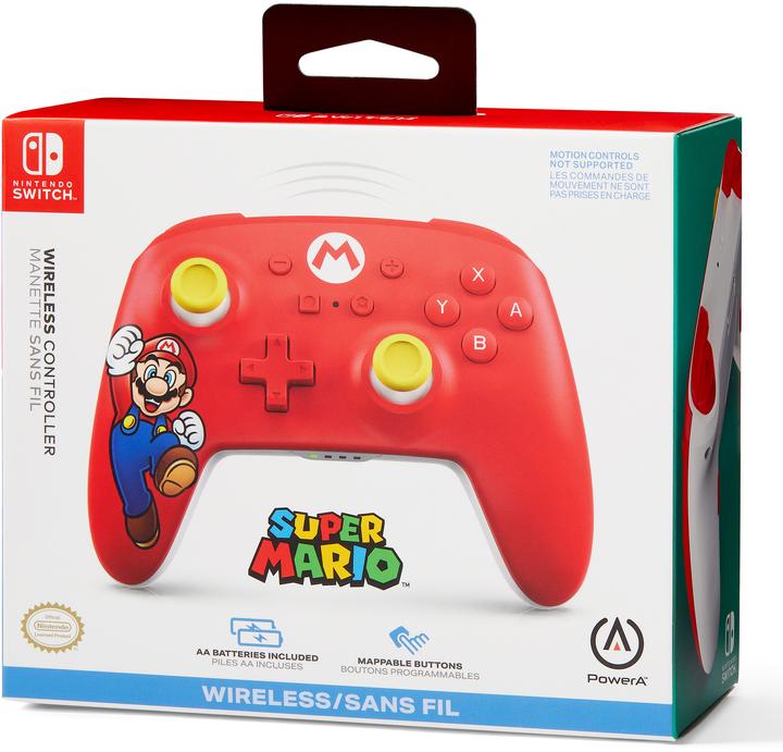 Produktbild PowerA Nintendo Switch Controller - Mario (Switch, Switch Lite, Switch OLED)