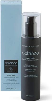 Image du produit oolaboo blushy truffle - platinum hair bath (250 ml, Shampoing liquide)