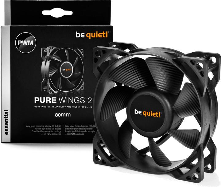 Image du produit be quiet! Pure Wings 2 PWM (92 mm, 1 x)