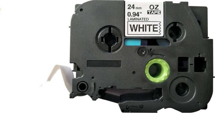 Produktbild Q-Connect Schriftband Tze-251 (2.40 cm, Schwarz, Weiss)