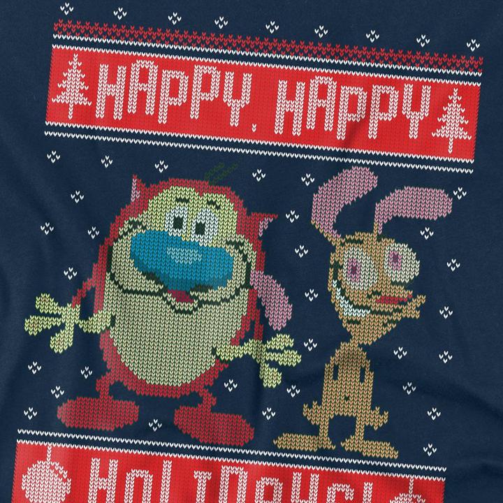 Produktbild Ren & Stimpy Happy Happy Holidays TShirt (4XL)