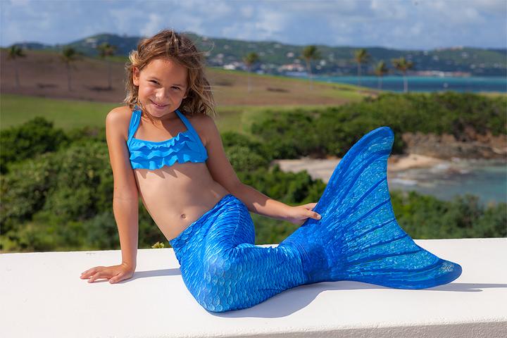 Actual product image Fin Fun Arctic Blue, Youth M (122-134)