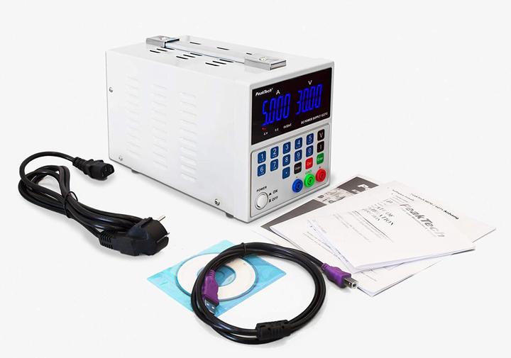 Image du produit Peaktech Alimentation de laboratoire 1 Kan....30 VDC VDC 5 A (6070)