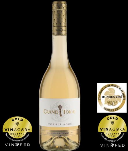 Actual product image Grand Tokaj Tokaji Aszú 5 puttonyos (5 vats) sweet (1 x 50 cl, 2017)